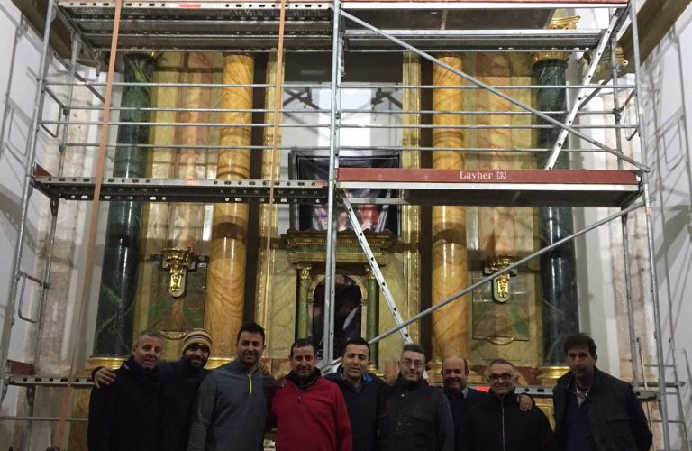 Retablo para la Iglesia pequeña de Valera de Abajo