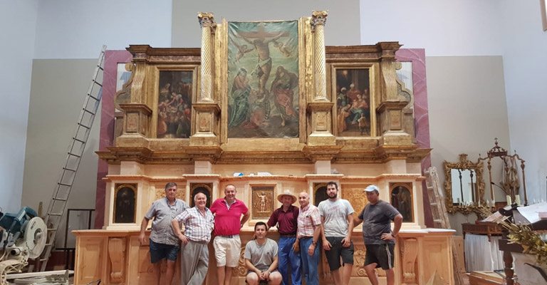 Nuevo retablo iglesia grande
