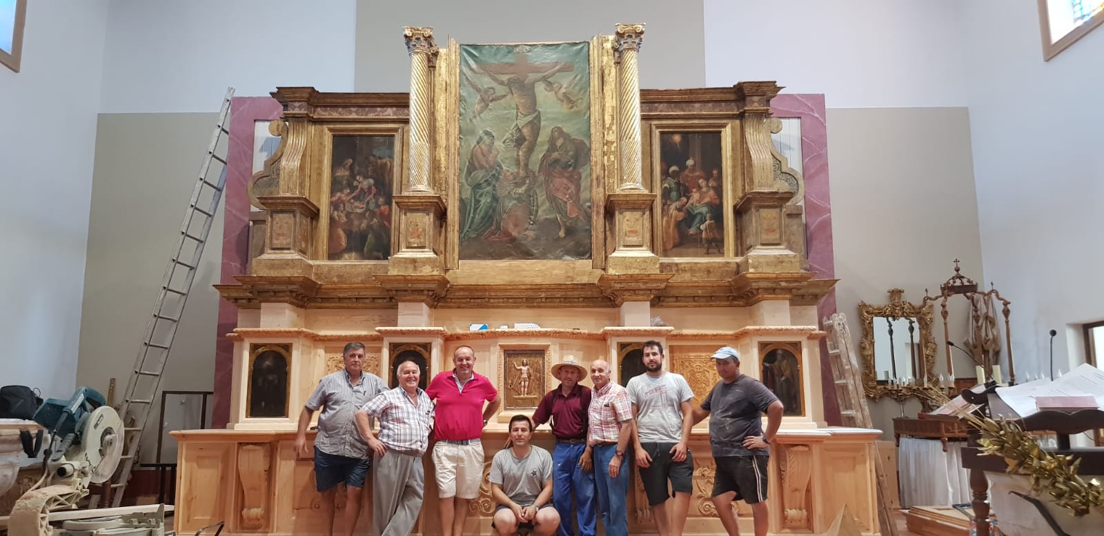 Retablo iglesia grande